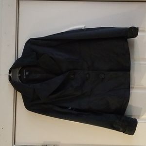 Waist lengthtrench coat